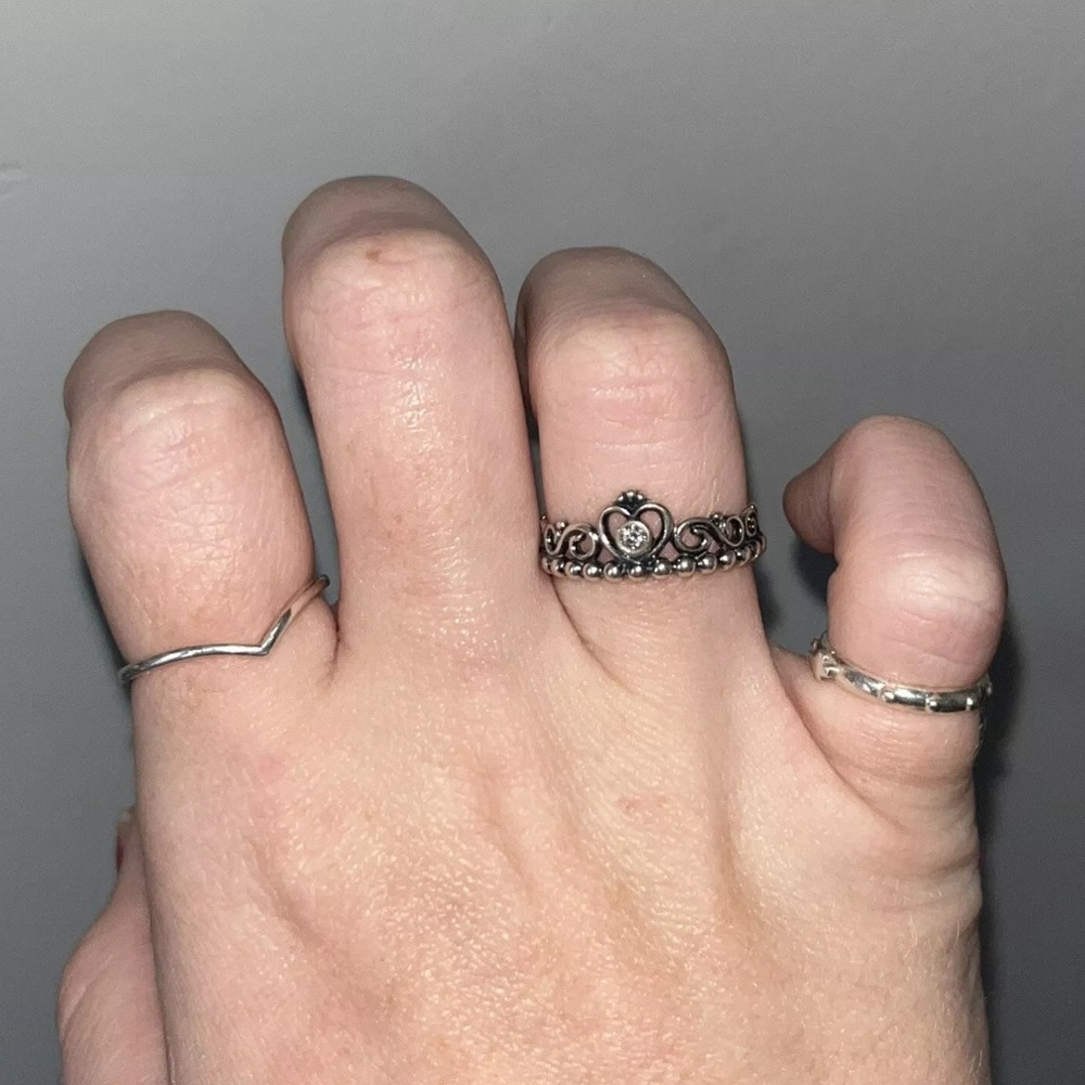 NEW PANDORA Princess Ring - Picture 2 of 2